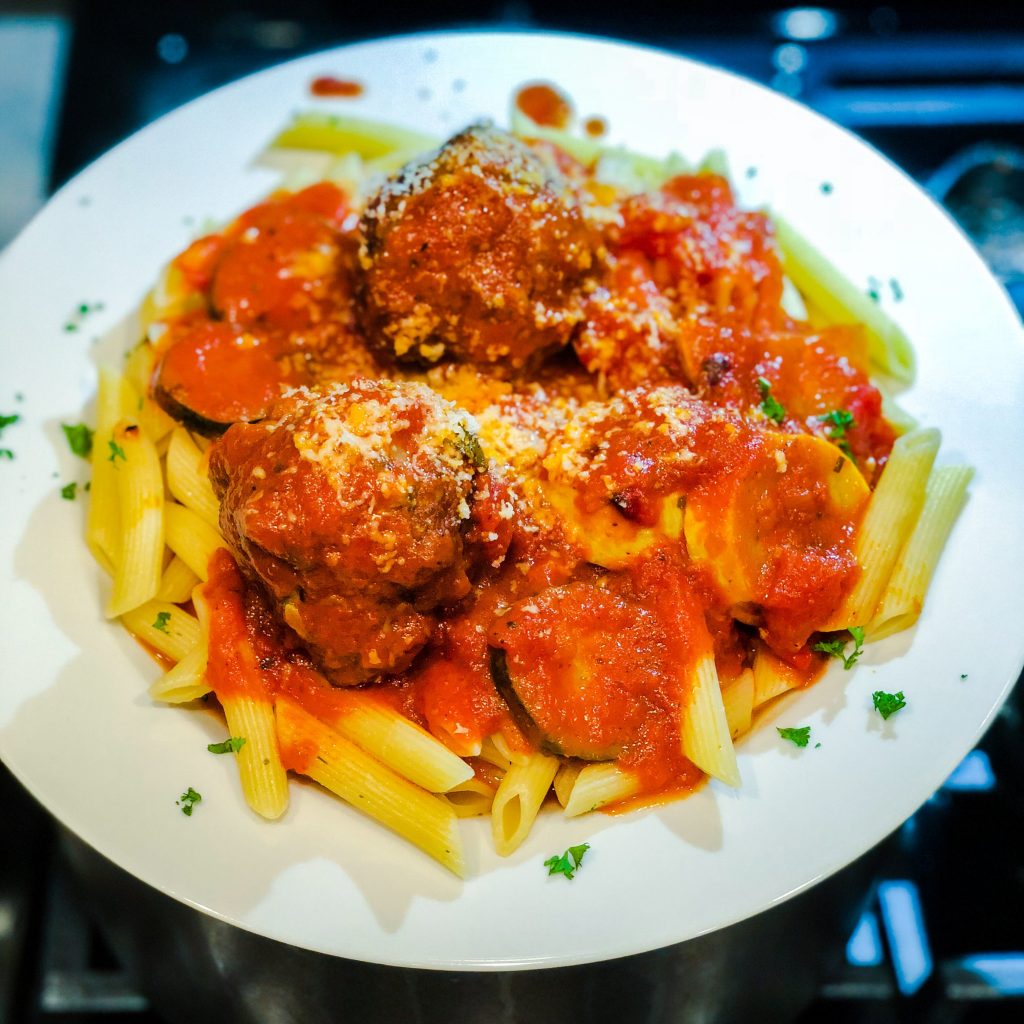 Mama's Meatballs and Red Sauce Macro Meals