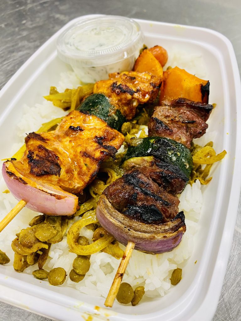 Kabob Plate Macro Meals