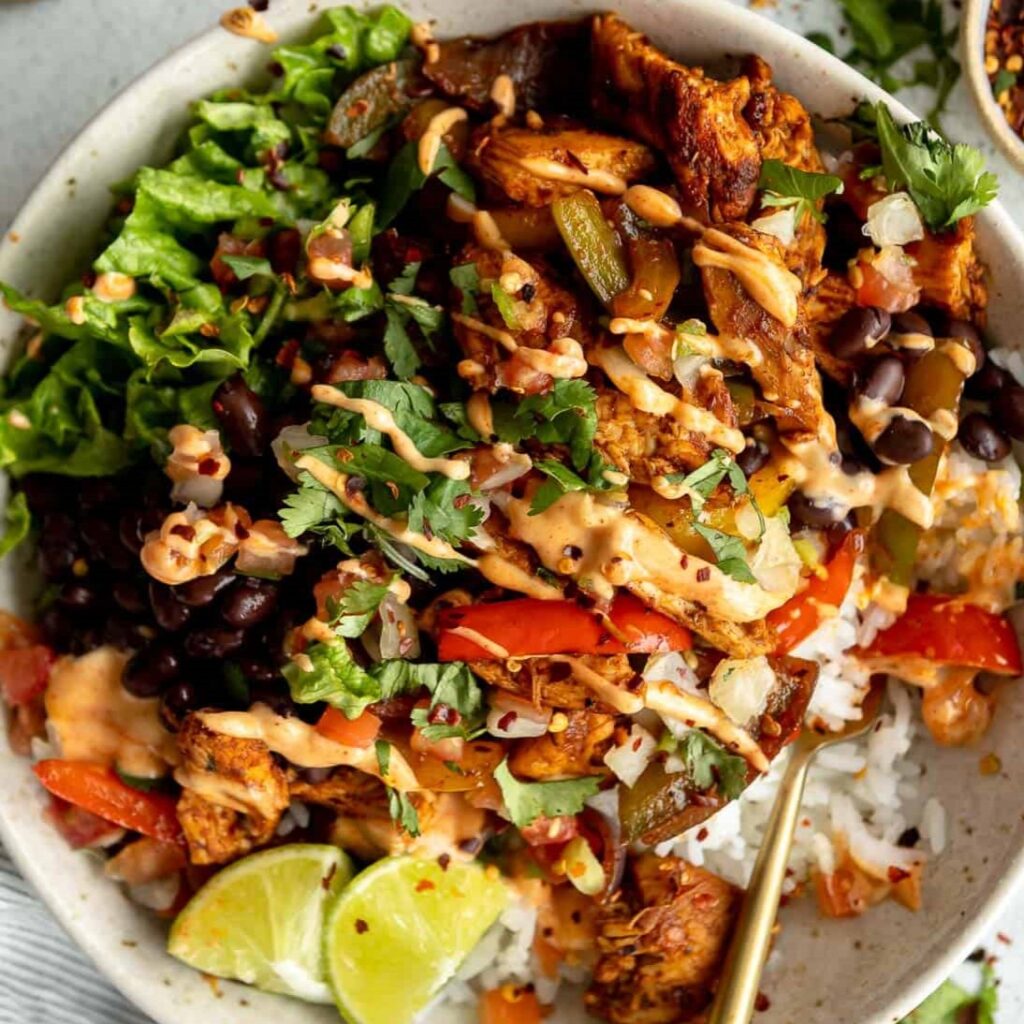 Fajita Bowl Macro Meals