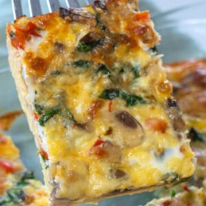 Egg White Veggie Casserole