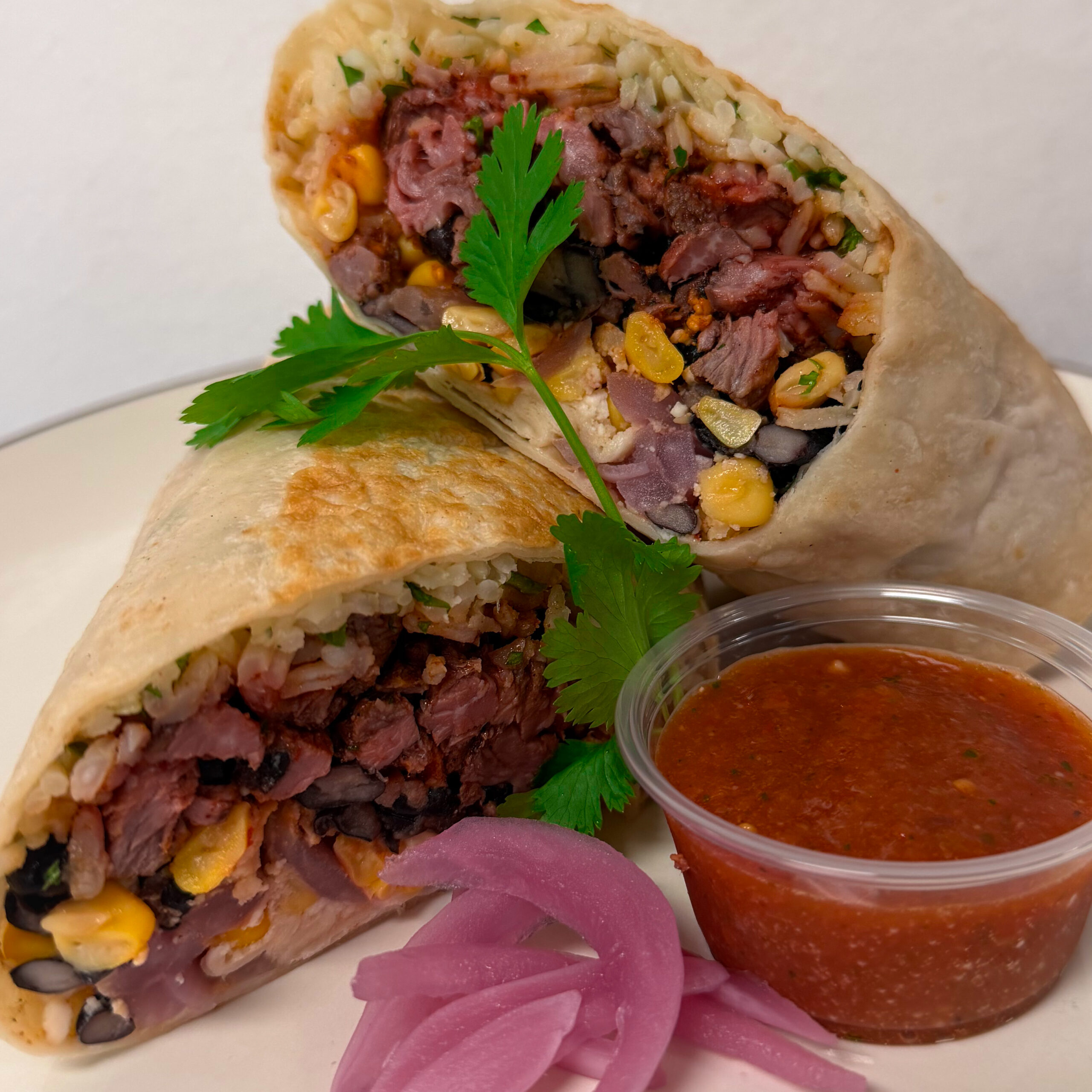 Chipotle Lime Steak Burrito